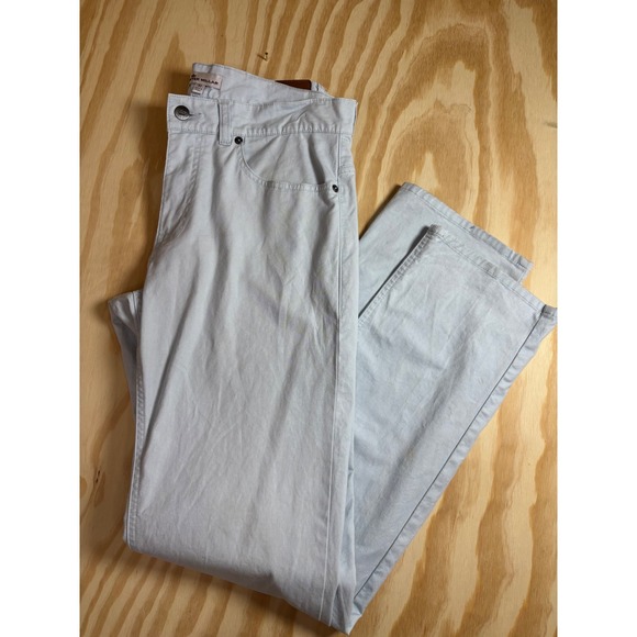 Peter Millar Stretch Cotton Chinos Light Blue Casual Pants Mens Size 36 - Picture 2 of 16